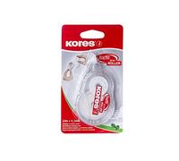Kores - Refill Roller - Refillable Dry Correction Tape, Roll On Correction, Extra Long Tape Roller, Instant Correction, 10m x 4,2mm - Back to School Supplies, Strong Correction Tape - Pack of 1