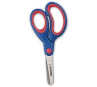 Kores - Safety Scissors - Safety Scissors for Kids with Blunt Tip, Soft Grip and Wear Resistant Stainless Steel - Back to School Supplies Kids - Pack of 1 in Assorted Colours