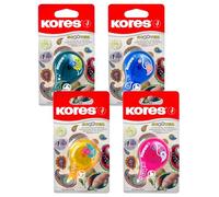 Kores - Scooter Paisley, Correction Tape - No-Peeling Dry Correction Tape Roller with Wheel Guide, Ergonomic - School Supplies, Stationery Supplies - Single Pack 8m x 4.2mm