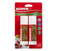 Kores - Glue Stick - Strong Hold White Adhesive Glue, Safe, Non-Toxic - Craft Glue, School Supplies, Aesthetic Stationery, Glue Sticks, Office Supplies, Stick Glue - Pack 2 x 40 g