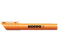 Kores TM36004 Highlighter Pen, Extra-Thick, Orange