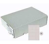 Kores - Universal Self-Adhesive Labels, Format 70 x 67,7 mm, White - Pack of 500 Sheets