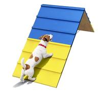 koretech Dog Agility A Frame for Large Dogs, 82” x 23” Dog Agility Course Backyard Set, Dog Agility Equipment Outdoor for Jumping Climbing