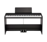 Korg B2+SP 88 Weighted Key Digital Piano with Stand and Pedals - Black