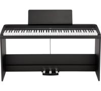 Korg B2+SP 88 Weighted Key Digital Piano with Stand and Pedals - Black