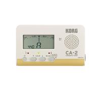 Korg - CA-2 Chromatic Digital Tuner for Stringed, Woodwind and Brass Instruments - White