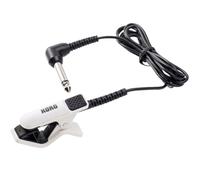KORG CM-300-WHBK Contact Microphone White Black Clip 6.3mm Mono Plug 1.5m Cable