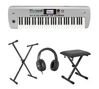 Korg I3 Portable Arranger Workstation Package Silver
