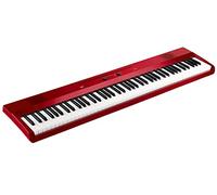 Korg Liano Portable Digital Piano with Premium Soft-Touch Keyboard - Red
