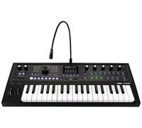 Korg microKORG-2-37 Key Analogue Synthesizer and Vocal Processor - Limited Edition Black