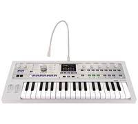 Korg microKORG-2-37 Key Analogue Synthesizer and Vocal Processor - Limited Edition White