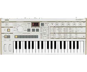 Korg - MICROKorgS - 37 Key Analogue Modelling Synthesizer with Vocoder - White