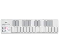 KORG nanoKEY2 USB MIDI Keyboard White Controller Slim 25 Keys Velocity Pitch