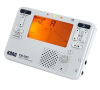 Korg TM70T Combined Metronome and Chromatic Tuner - White
