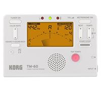 Korg - TM60-WH Combo Tuner Metronome - White