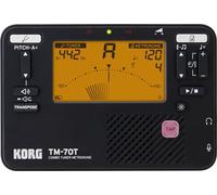 Korg TM70T Combined Metronome and Chromatic Tuner - Black