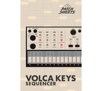 Korg Volca Keys Blank SEQUENCER Sheets Notebook: Preserve your patterns so they're never lost or a mystery again.