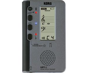 Korg VPT-1 Vocal Pitch Trainer Tuner for Singing Voice Lessons Notation Display