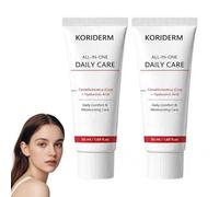 Koriderm Time Reverse Cream All-in-One, 2026 New Koriderm Moisturizing Face Cream with Herbal ingredients & Hyaluronic Acid, Improve Skin Elasticity & Glow, for All Skin Types (50 ml (Pack of 2))