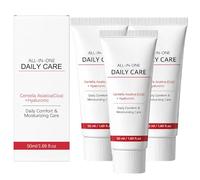 Koriderm Time Reverse Cream, Time Reverse Centella Moisturiser Face, Restores Skin Elasticity & Glow, Korean Skincare, Even Skin Tone & Pore Care, Suitable for All Skin Types (3Pc)