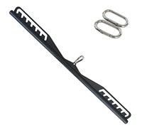 KORIKAHM Adjustable Lat Pull down Bar, Cable Machine Attachments for Gym, Home Gym Fitness T-bar Row Pulldown Attachments, Lat Pull Down Machine Wide Grip Neutral Grip Handle (SP-B07)