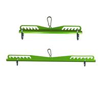 Multi-Grip Wide Lat Pull Down Bar, Neutral Grip Handle, Cable System Attachment T-bar Row Landmine Attachment (SP-2PCS)