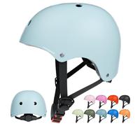KORIMEFA Kids Bike Helmet with Pads Toddler Helmet for 2-13 Years Old Boys Girls 47-56cm Head Adjustable with Safety Protection Gear for Skateboard BMX Roller Blade Cycling Scooter