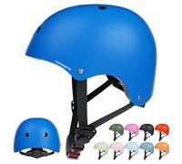 KORIMEFA Kids Bike Helmet with Pads Toddler Helmet for 2-13 Years Old Boys Girls 47-56cm Head Adjustable with Safety Protection Gear for Skateboard BMX Roller Blade Cycling Scooter