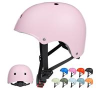 KORIMEFA Kids Bike Helmet with Pads Toddler Helmet for 2-13 Years Old Boys Girls 47-56cm Head Adjustable with Safety Protection Gear for Skateboard BMX Roller Blade Cycling Scooter