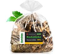 Kork-Deko Cork Bark Pieces I Aquarium Terrarium Decoration I Sachet 500g | Cleaned and disinfected