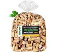 Kork-Deko Natural Wine-Corks BOTTLE_STOPPER, 250 pack, Cylinder, Cork, Mixed