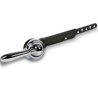 Korky 6051BP Strongarm Tank Lever Universal to Fit Front Angled Side Left and Right Mount Toilets, 1 Piece, Chrome, Faucet Style