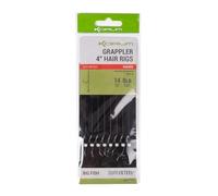 Korm Grappler Hair Rigs Qty 8 (4, 10 Barbed)
