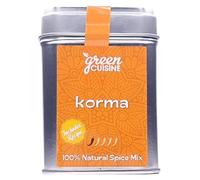 Korma Mix by Green Cuisine | 65g | Easy 100% Natural Korma Mix for the Novice or Experienced Cook
