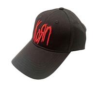 Korn Baseball Cap Band Logo new Official Black Unisex Strapback