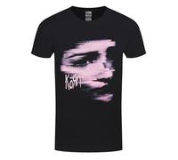 Korn Chopped Face Mens Black T-Shirt
