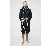 Korn Classic Band Logo Bathrobe in Black | Size: Large Korn Black L
