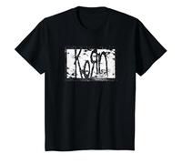 Korn Gritty Logo T-Shirt T-Shirt, Youth, Black, 3T