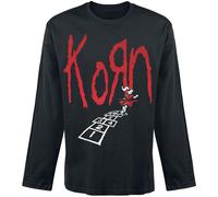 Korn Hopscotch Tracklist Long-sleeve Shirt black XXL