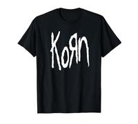 Korn Logo T-Shirt T-Shirt, Men, Black, 3X-Large