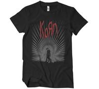 KORN Officially Licensed A Jumbo Beam Mens T-Shirt (Black), Large