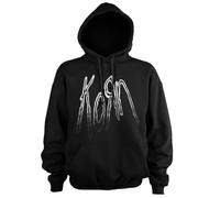 KORN Officially Licensed Hoodie (Black), Large
