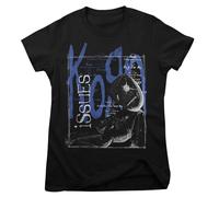 KORN Officially Licensed Issues Tracklist Women T-Shirt (Black), X-Large