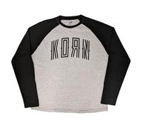 Korn - Raglan T-Shirt - Unisex - Long Sleeves Raglan Sleev - XX-Large - M500z