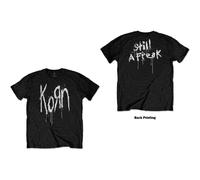 Korn T Shirt Still A Freak Band Logo Official Mens Black M