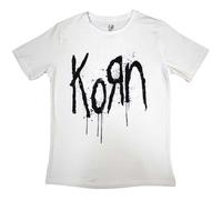 Rock Off officially licensed products Korn Still A Freak Womens Skinny Fit T Shirt L White