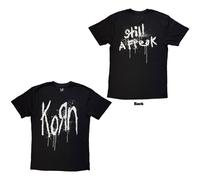 Korn T Shirt Still A Freak Band Logo Official Mens Black S