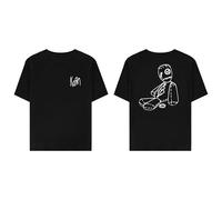 Korn Unisex-Adult Issues Doll T-Shirt, Black, M