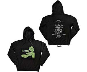 Korn Unisex Pullover Hoodie: Issues Tracklist (Back Print) (Small)