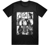 Korn T Shirt Blocks Band Logo Official Mens Black M